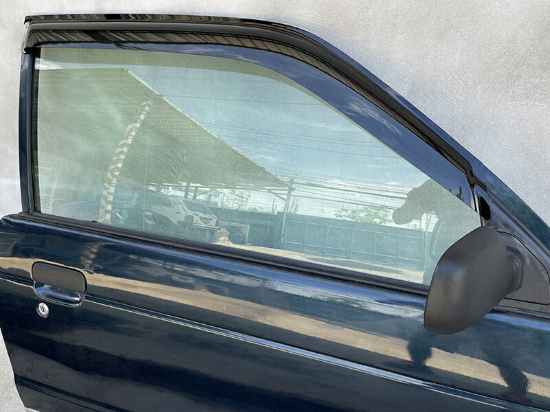JDM SUZUKI ALTO 4th Gen 3door model Wind deflectors Window Visor - RHD parts [ha11s-semi-ds]