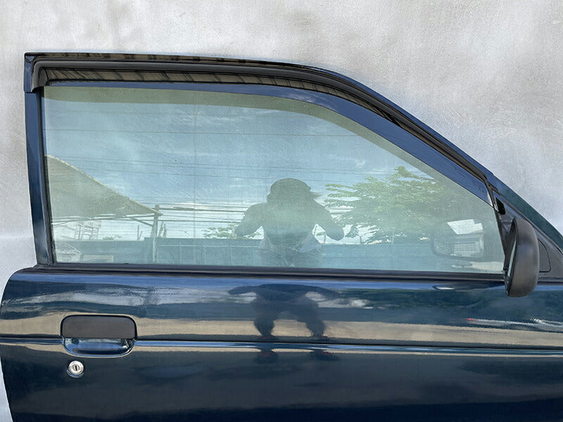 JDM SUZUKI ALTO 4th Gen 3door model Wind deflectors Window Visor - RHD parts [ha11s-semi-ds]