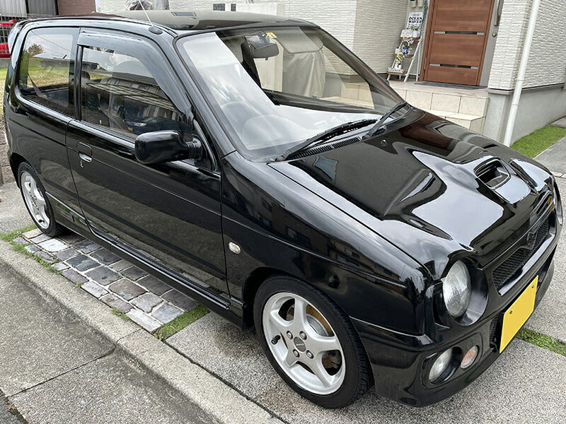 JDM SUZUKI ALTO 4th Gen 3door model Wind deflectors Window Visor - RHD parts [ha11s-semi-ds]