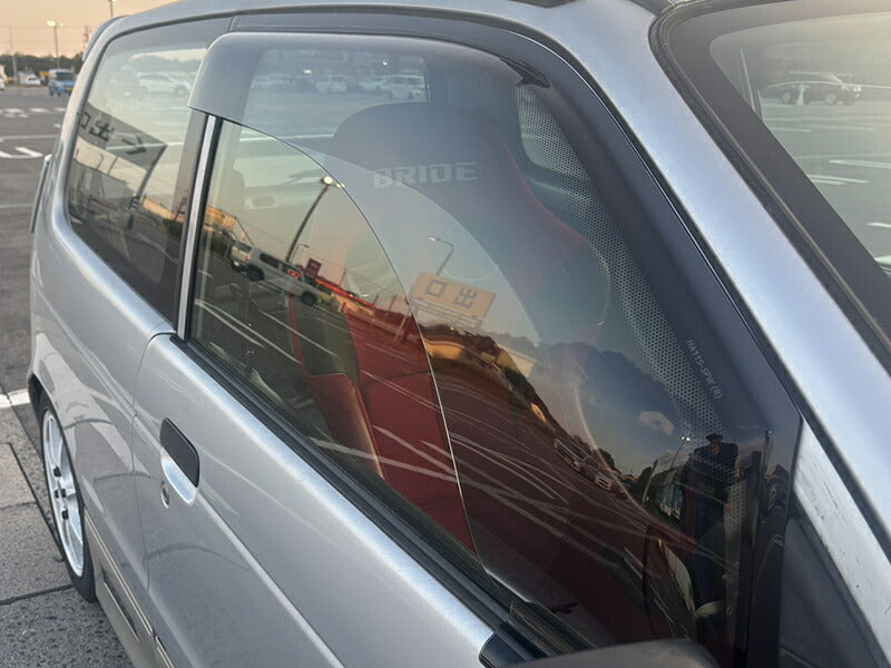 JDM SUZUKI ALTO 4th Gen 3door model Wind deflectors Window Visor - RHD parts [ha11s-spw-ls]