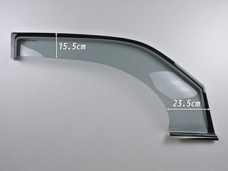 JDM SUZUKI ALTO 4th Gen 3door model Wind deflectors Window Visor - RHD parts [ha11s-spw-ls]