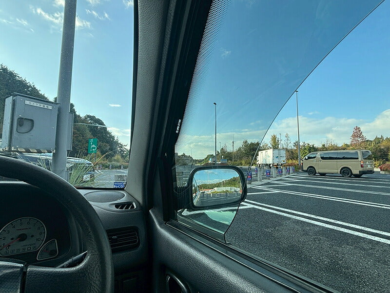 JDM SUZUKI ALTO 4th Gen 3door model Wind deflectors Window Visor - RHD parts [ha11s-spw-ls]