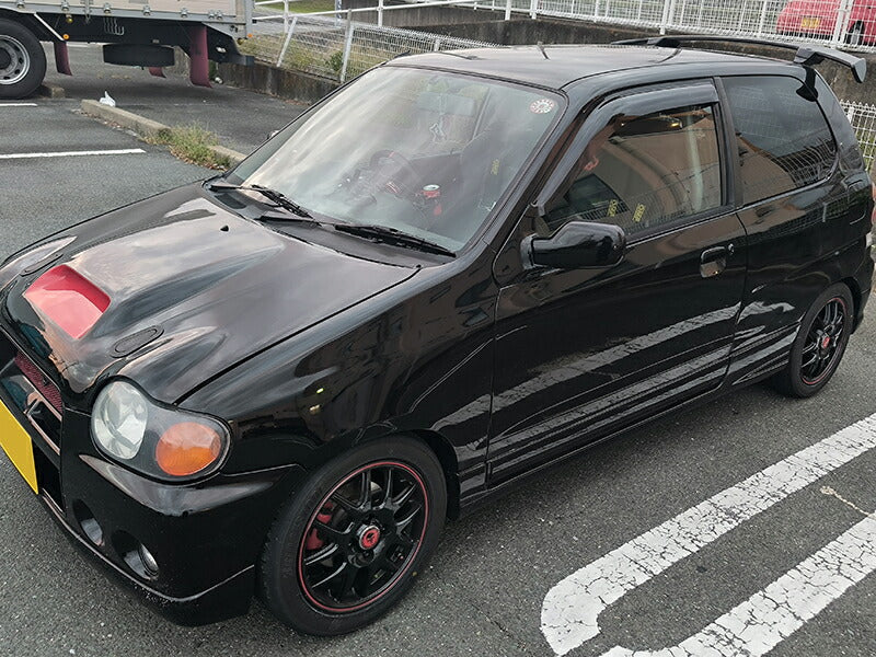 JDM SUZUKI ALTO HA12S/HA22S/HA23S (1998-2003) Japanese Kei Van / Mini Van  Wind deflectors Window Visor - RHD parts [ha12s-semi-ds]