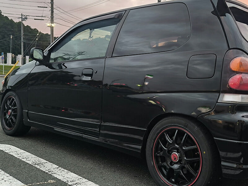 JDM SUZUKI ALTO HA12S/HA22S/HA23S (1998-2003) Japanese Kei Van / Mini Van  Wind deflectors Window Visor - RHD parts [ha12s-semi-ds]