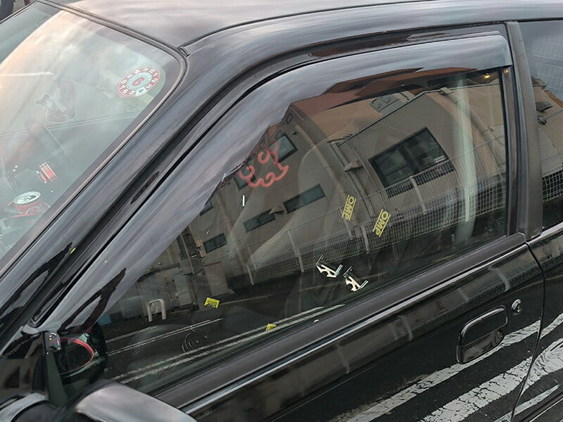 JDM SUZUKI ALTO HA12S/HA22S/HA23S (1998-2003) Japanese Kei Van / Mini Van  Wind deflectors Window Visor - RHD parts [ha12s-semi-ds]