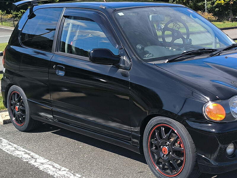 JDM SUZUKI ALTO HA12S/HA22S/HA23S (1998-2003) Japanese Kei Van / Mini Van  Wind deflectors Window Visor - RHD parts [ha12s-semi-ds]