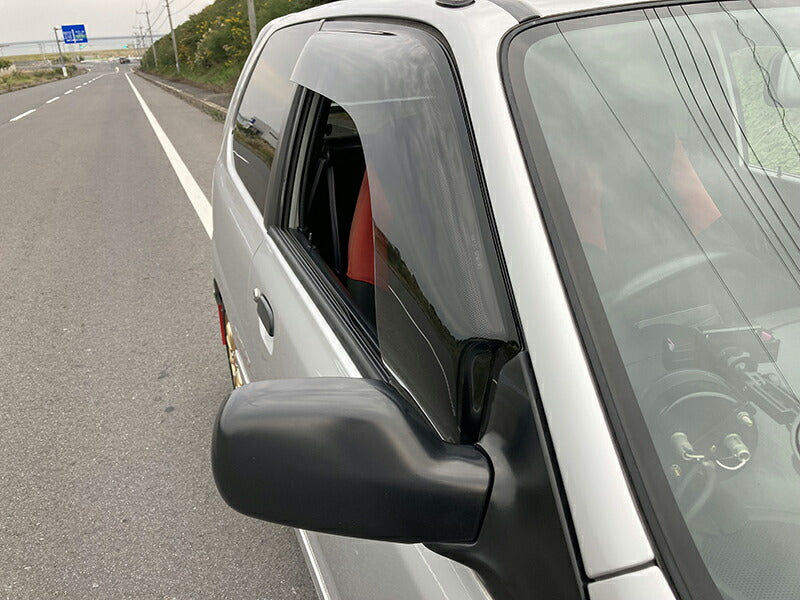 JDM SUZUKI ALTO HA12S/HA22S/HA23S (1998-2003) Japanese Kei Van / Mini Van  Wind deflectors Window Visor - RHD parts [ha12s-spw-ls]