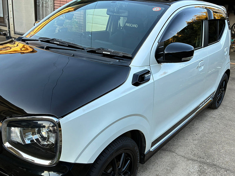JDM SUZUKI ALTO 8th GEN HA36S Japanese Kei Car Wind deflectors Window Visor - RHD parts [ha36-big-ds]