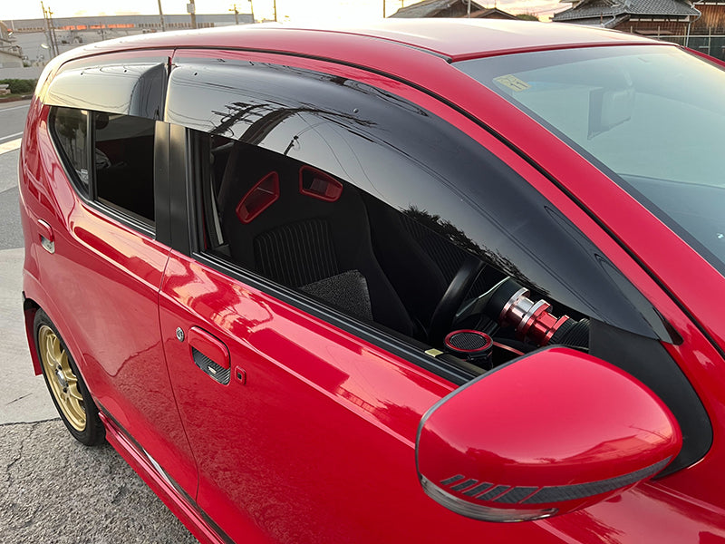 JDM SUZUKI ALTO 8th GEN HA36S Japanese Kei Car Wind deflectors Window Visor - RHD parts [ha36-big-ds]