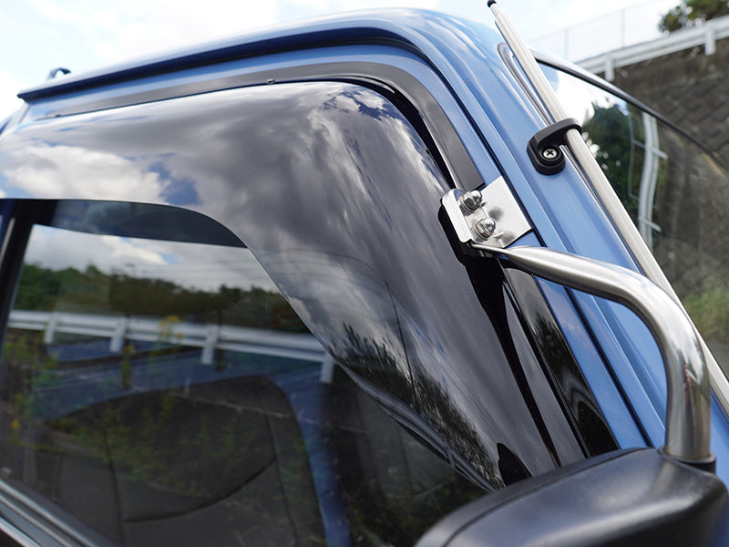 JDM HONDA ACTY TRUCK HA1 HA2 HA3 HA4 HA5 HH1 HH2 HH3 HH4 Japanese Kei Truck / Mini Truck Wind deflectors Window Visor - RHD parts [ha4-big-ds]