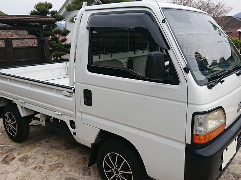 JDM HONDA ACTY TRUCK HA1 HA2 HA3 HA4 HA5 HH1 HH2 HH3 HH4 Japanese Kei Truck / Mini Truck Wind deflectors Window Visor - RHD parts [ha4-big-ds]