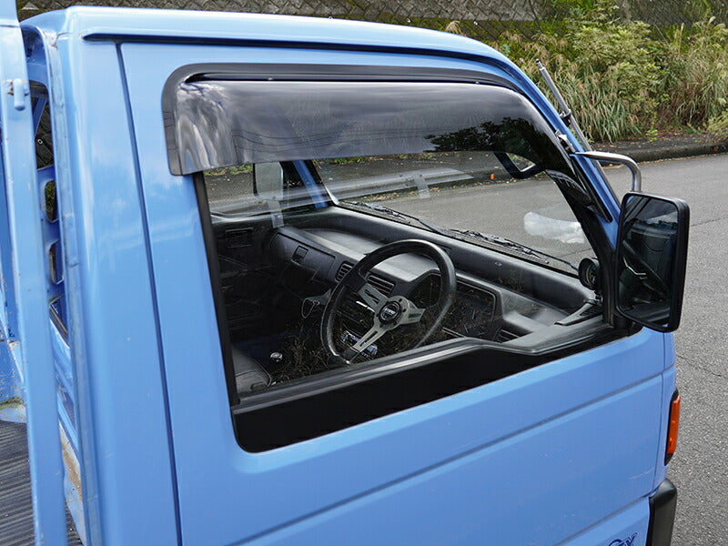 JDM HONDA ACTY TRUCK HA1 HA2 HA3 HA4 HA5 HH1 HH2 HH3 HH4 Japanese Kei Truck / Mini Truck Wind deflectors Window Visor - RHD parts [ha4-big-ds]