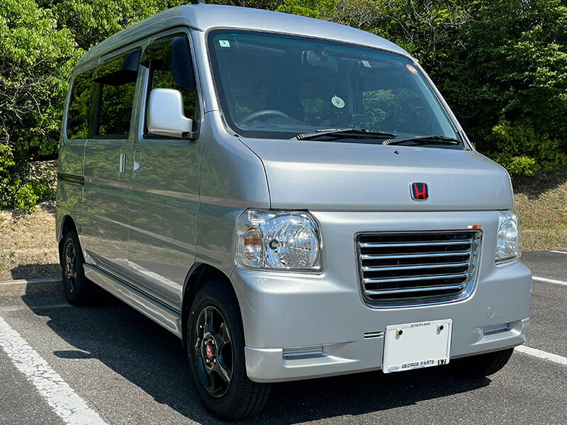 バモス ホビオ アクティバン ドアバイザー ワイドバイザー ダーク ビッグ 前後 HH パーツ [ha6-big-ds-4p]