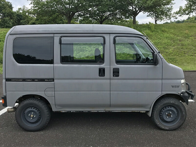 バモス ホビオ アクティバン ドアバイザー ワイドバイザー 前後 ライト HH パーツ [ha6-big-ls-4p]