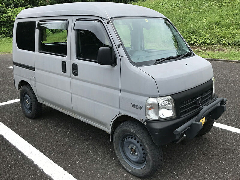 バモス ホビオ アクティバン ドアバイザー ワイドバイザー 前後 ライト HH パーツ [ha6-big-ls-4p]