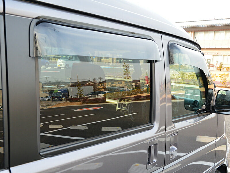 JDM HONDA ACTY VAN HH5/HH6 VAMOS HOBIO Japanese Kei Van / Mini Van  Wind deflectors Window Visor - RHD parts [ha6-re-ls]