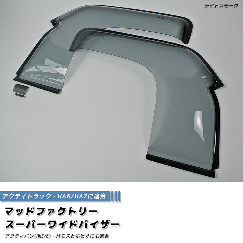 JDM HONDA ACTY TRUCK HA6/HA7 Japanese Kei Truck / Mini Truck Wind deflectors Window Visor - RHD parts [ha6-spw-ls]