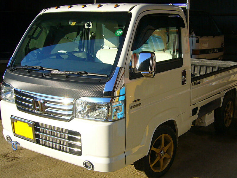 アクティトラック HA8 HA9 ドアバイザー ワイドバイザー ダーク パーツ [ha89-big-ds]