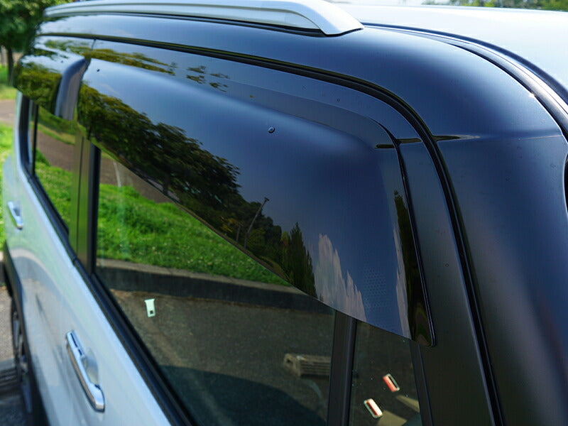 JDM SUZUKI HUSTLER MR31S MR41S Japanese Kei Car Wind deflectors Window Visor - RHD parts [hus-big-ds]