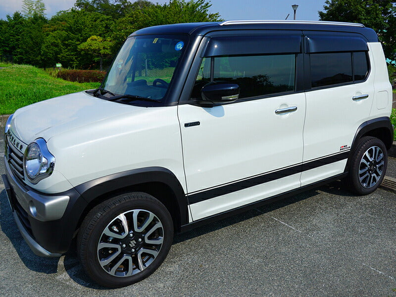JDM SUZUKI HUSTLER MR31S MR41S Japanese Kei Car Wind deflectors Window Visor - RHD parts [hus-big-ds]