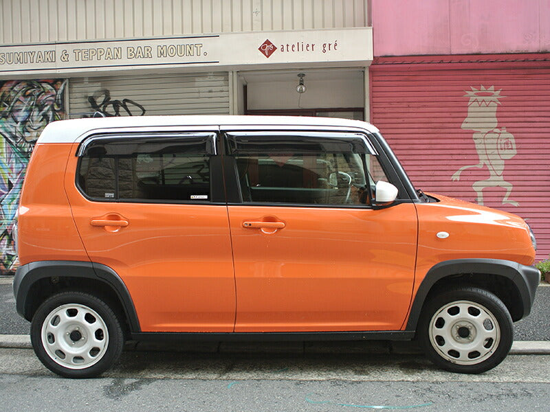 JDM SUZUKI HUSTLER MR31S MR41S Japanese Kei Car Wind deflectors Window Visor - RHD parts [hus-big-ds]