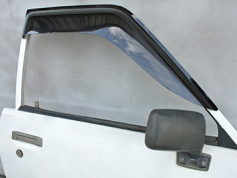 JDM TOYOTA HILUX 4Runner 4th Gen N50 N60 N70 (Double Cab) Light Smoke Wind deflectors Window Visor - RHD parts [hero-big-ds-4p]