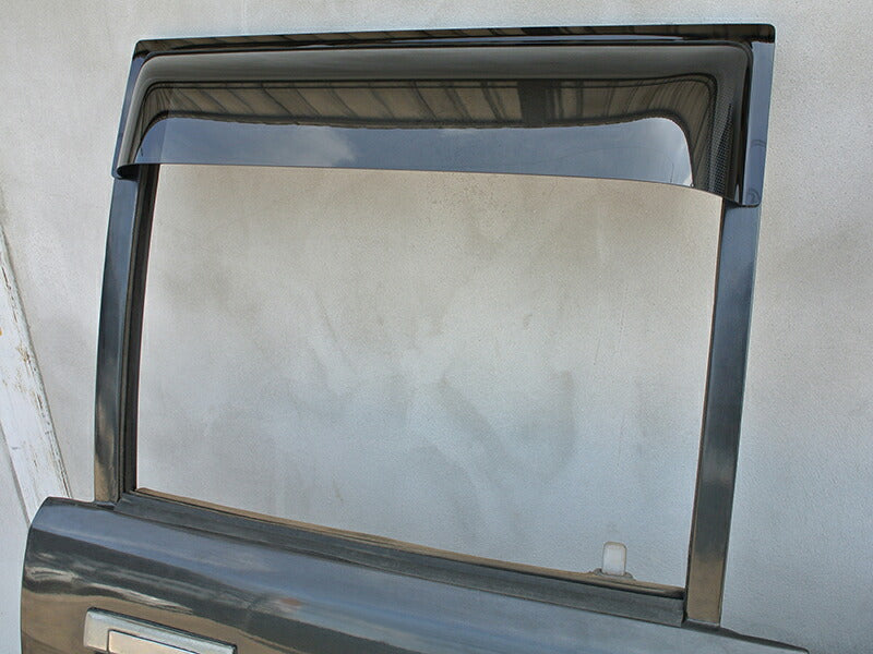 JDM TOYOTA HILUX 4Runner 4th Gen N50 N60 N70 (Double Cab) Light Smoke Wind deflectors Window Visor - RHD parts [hero-big-ds-4p]