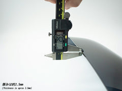 TOYOTA HILUX 4Runner 4th Gen N50 N60 N70 (Single Cab) / HILUX SURF N60 Dark Smoke Wind deflectors Window Visor [hero-big-ds]