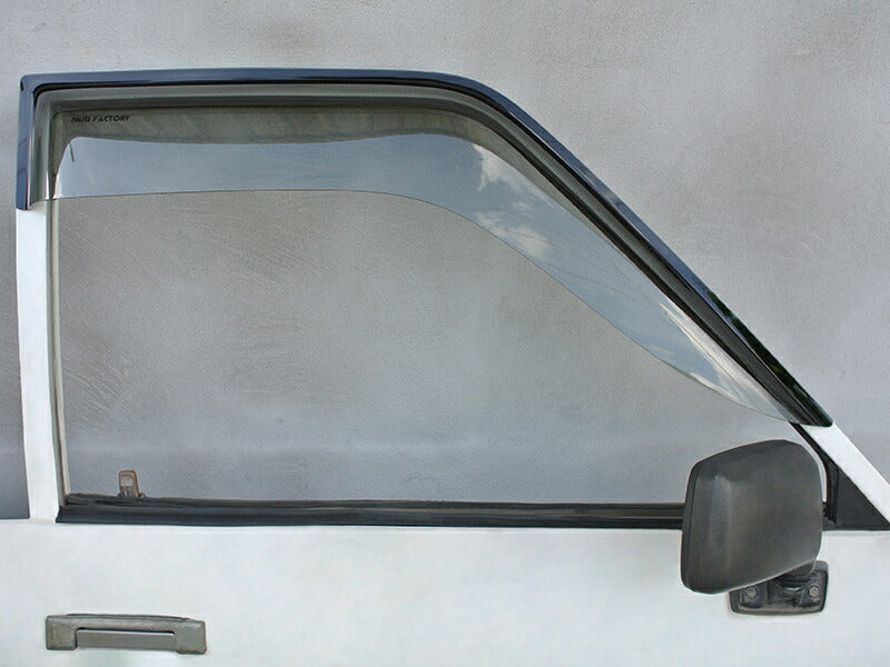 JDM TOYOTA HILUX 4Runner 4th Gen N50 N60 N70 (Double Cab) Light Smoke Wind deflectors Window Visor - RHD parts [hero-big-ls-4p]