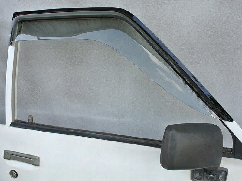 JDM TOYOTA HILUX 4Runner 4th Gen N50 N60 N70 (Double Cab) Light Smoke Wind deflectors Window Visor - RHD parts [hero-big-ls-4p]