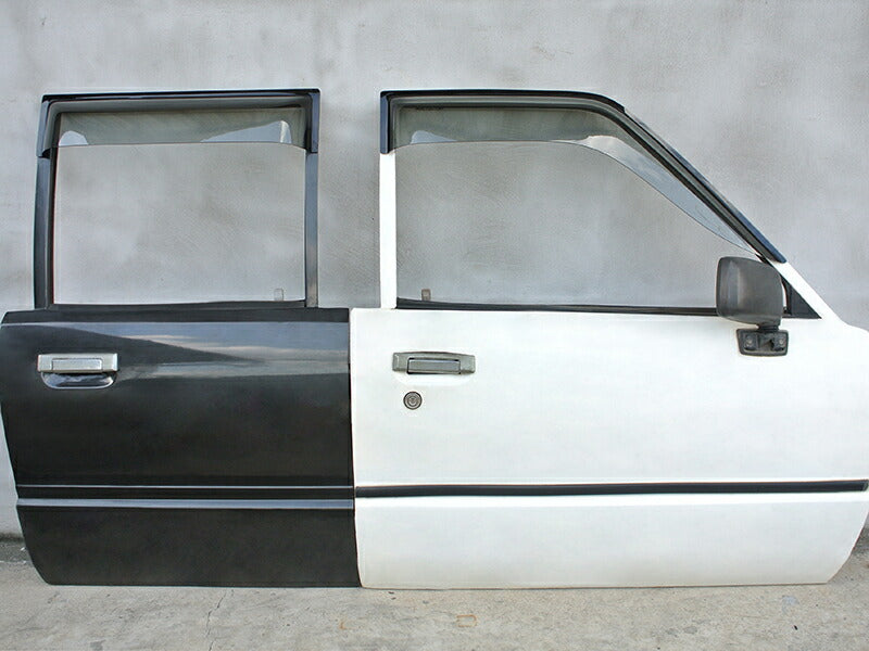 JDM TOYOTA HILUX 4Runner 4th Gen N50 N60 N70 (Double Cab) Light Smoke Wind deflectors Window Visor - RHD parts [hero-big-ls-4p]