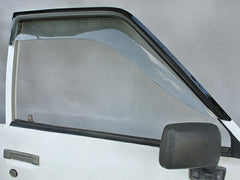 TOYOTA HILUX 4Runner 4th Gen N50 N60 N70 (Single Cab) / HILUX SURF N60 Dark Smoke Wind deflectors Window Visor [hero-big-ls]