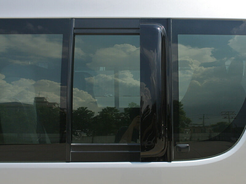 JDM TOYOTA HIACE 200 Commuter Ventury Wind deflectors for rear side window (*Sold as 2pcs) - RHD parts [200k-2p]