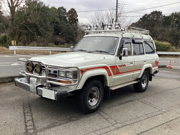 JDM TOYOTA LAND CRUISER J60 series VHJ60V FJ62V FJ62G HJ61 VX60 STD Dark Smoke Wind deflectors Window Visor - RHD parts [HJ60-BIG-DS]