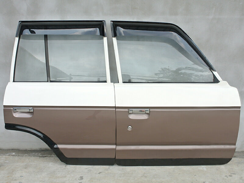 JDM TOYOTA LAND CRUISER J60 series VHJ60V FJ62V FJ62G HJ61 VX60 STD Dark Smoke Wind deflectors Window Visor - RHD parts [HJ60-BIG-DS]