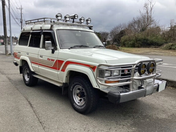 JDM TOYOTA LAND CRUISER J60 series VHJ60V FJ62V FJ62G HJ61 VX60 STD Dark Smoke Wind deflectors Window Visor - RHD parts [HJ60-BIG-DS]