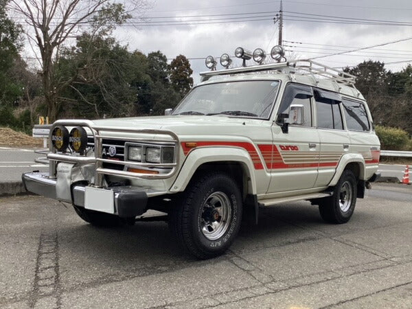 JDM TOYOTA LAND CRUISER J60 series VHJ60V FJ62V FJ62G HJ61 VX60 STD Dark Smoke Wind deflectors Window Visor - RHD parts [HJ60-BIG-DS]