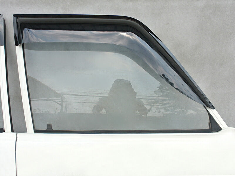 JDM TOYOTA LAND CRUISER J60 series VHJ60V FJ62V FJ62G HJ61 VX60 STD Dark Smoke Wind deflectors Window Visor - RHD parts [HJ60-BIG-DS]