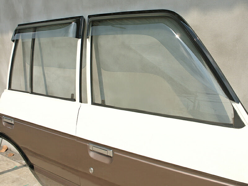 JDM TOYOTA LAND CRUISER J60 series VHJ60V FJ62V FJ62G HJ61 VX60 STD Light Smoke Wind deflectors Window Visor - RHD parts [HJ60-BIG-LS]