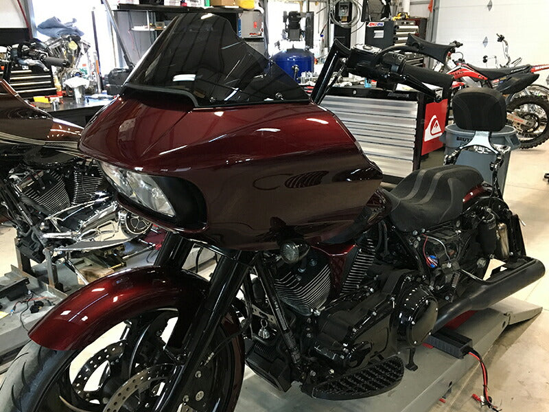 JDM Harley Davidson (2015 - FLTR/FLTRX) Windshield - RHD parts [hlr15-std-ds]