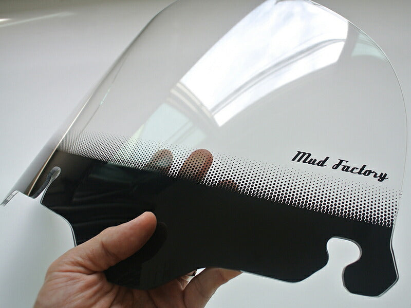 JDM Harley Davidson (1996 - 2013 FLHT/FLHX) Windshield - RHD parts [hls96-std-cl-lg]