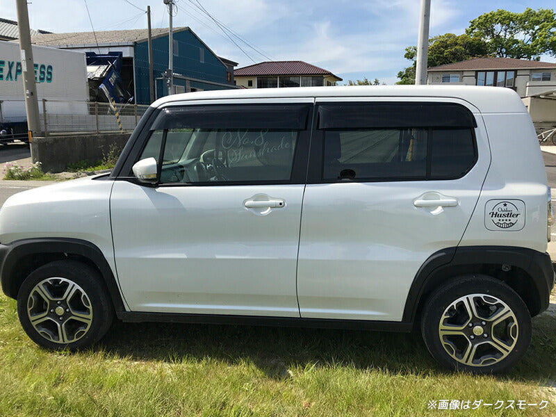 JDM SUZUKI HUSTLER MR31S MR41S Wind deflectors Window Visor - RHD parts [hus-big-ls]