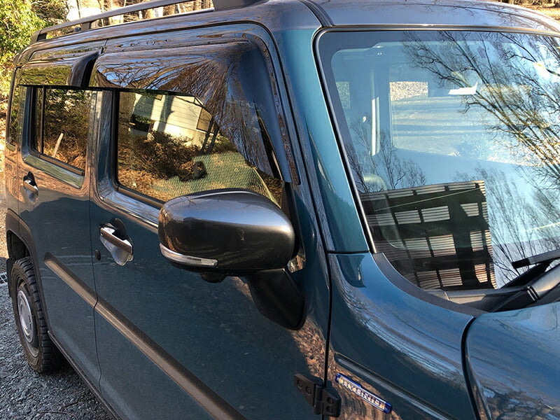 JDM SUZUKI HUSTLER MR52S MR92S Wind deflectors Window Visor - RHD parts [hus2-big-ds]