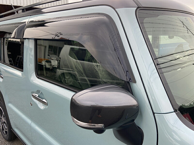 JDM SUZUKI HUSTLER MR52S MR92S Wind deflectors Window Visor - RHD parts [hus2-big-ds]