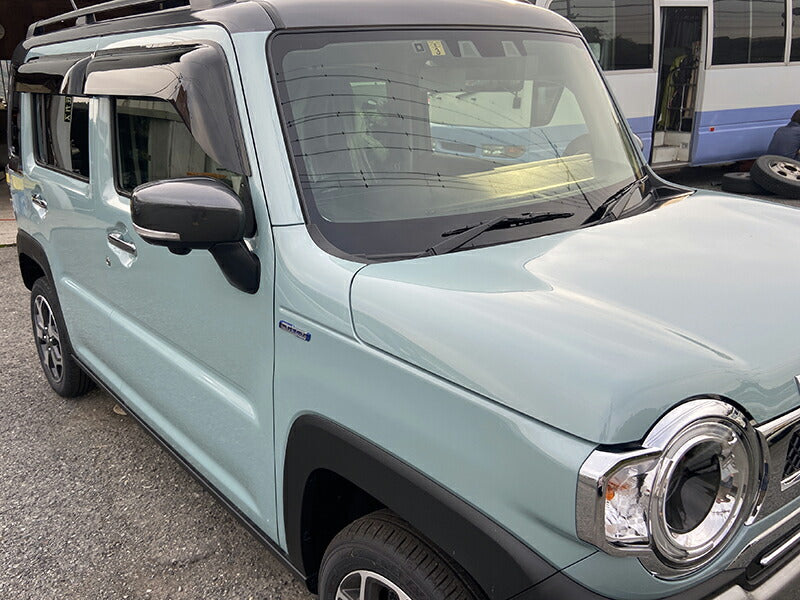 JDM SUZUKI HUSTLER MR52S MR92S Wind deflectors Window Visor - RHD parts [hus2-big-ds]