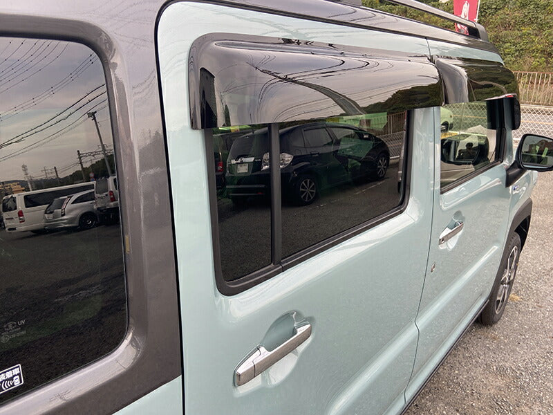 JDM SUZUKI HUSTLER MR52S MR92S Wind deflectors Window Visor - RHD parts [hus2-big-ds]