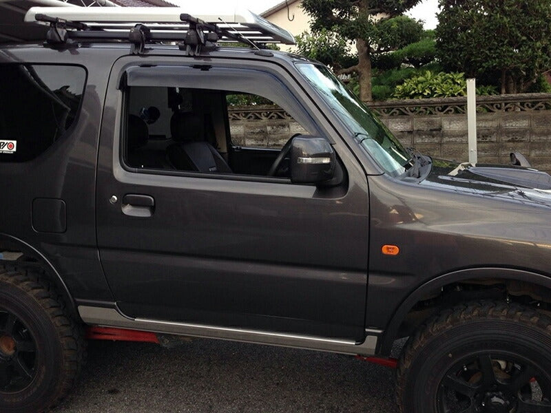JDM SUZUKI JIMNY JB23 JB33 JB43 Sierra Wind deflectors Window Visor - RHD parts [jb-semi-ds]