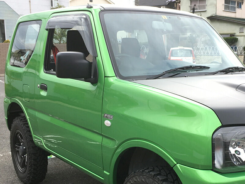 JDM SUZUKI JIMNY JB23 JB33 JB43 Sierra Wind deflectors Window Visor - RHD parts [jb-semi-ls]
