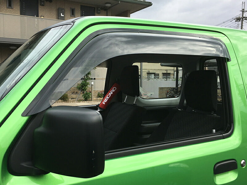 JDM SUZUKI JIMNY JB23 JB33 JB43 Sierra Wind deflectors Window Visor - RHD parts [jb-semi-ls]