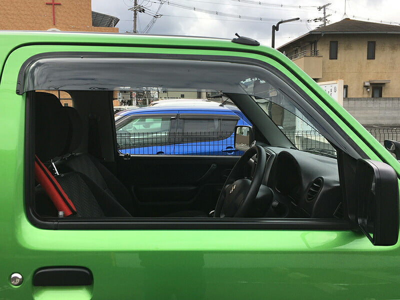 JDM SUZUKI JIMNY JB23 JB33 JB43 Sierra Wind deflectors Window Visor - RHD parts [jb-semi-ls]